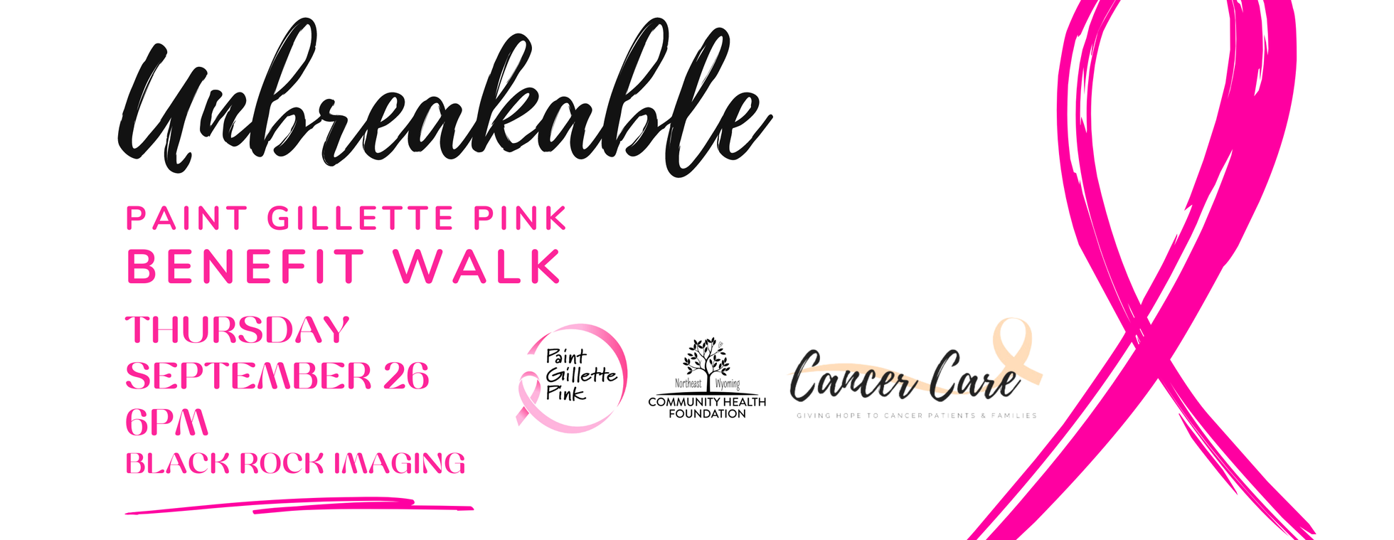 Paint Gillette Pink Benefit Walk